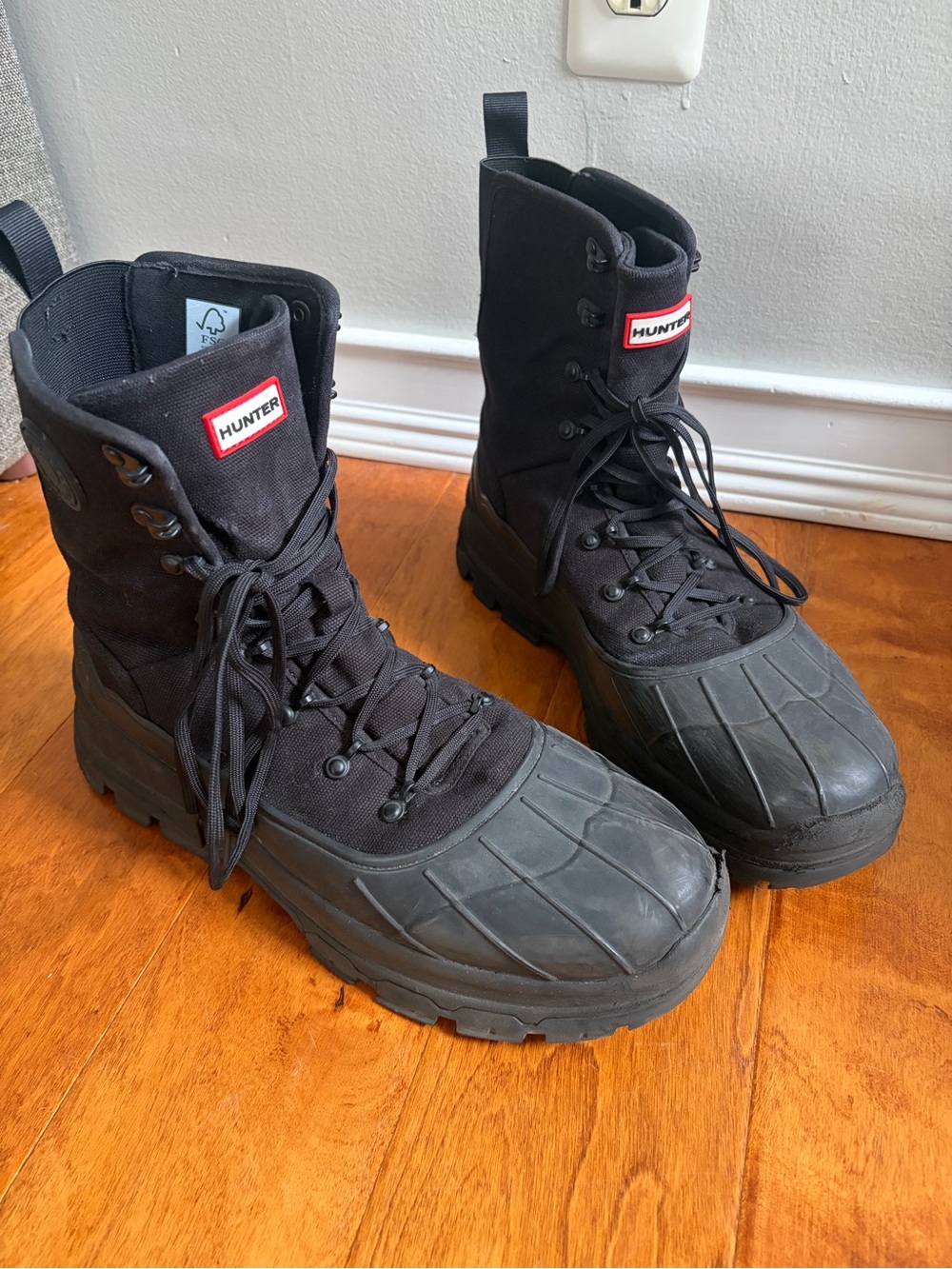 hunter explorer desert round combat boots men’s 11